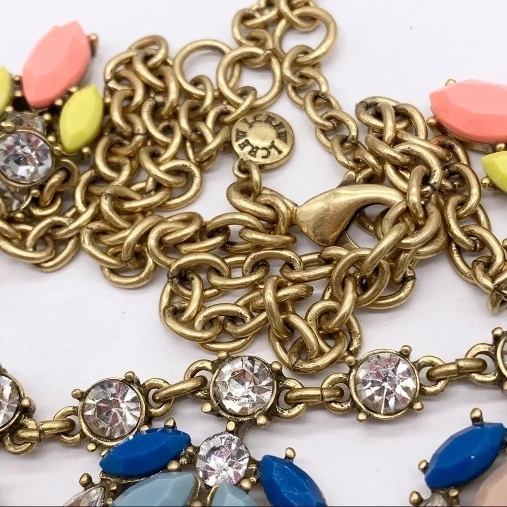 J. Crew Colorfully Jeweled Necklace